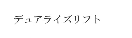 デュアライズリフト